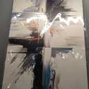 Abstract Large Wall Art Decorations Modern Wall Art Pictures for Living Room Abstract Canvas Art Wall Decor Oversized Black and White Wall Art Prints Artwork for Walls Bedroom Office Decor 29" X 58"