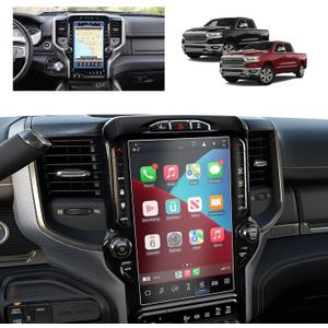 BSTW Ram Screen Protector 12 Inch Matte for 2019-2026 Dodge Ram 1500 2500 3500 Uconnect 12 In Touchscreen Ram Pickup Truck Accessories 9H Anti-Fingerprint & Glare Tempered Glass Film