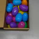 Jofan 24 Pack Plastic Prefilled Easter Eggs with Mini Jesus Mochi Squishy Toys Inside for Kids Boys Girls Toddlers Easter Basket Stuffers Gifts Fillers Party Favors