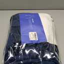 MIULEE Navy Blue Velvet Curtains 96 inches - Luxury Blackout Curtains for Bedroom Living Room Thermal Insulated Super Soft Window Drapes Rod Pocket & Back Tab, W52 x L96 inches, 2 Panels