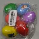 OCBTOW 6 Pack Christmas Wooden Shake Eggs Musical Eggs Shakers for Toddlers Kids Girls Boys Christmas Stocking Stuffers Gifts Party Favors