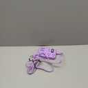 6 USB(2 USB C) Purple Travel Power Strip- 5Ft Lavender Extension Cord with 24W USB Charging Station and 4 Outlets, Purple Desk Accessories with Surge Protector for Cute Kawaii Office Dorm Room