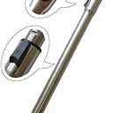 Replacement Tube for Miele Non Electric Telescope Metal Tube Stainless Wand, 35mm 1.375" Extension Wand