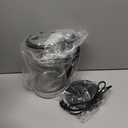 Cosori Electric Kettle, No Plastic Contact With Water, Wide Mouth For Easy Cleaning, Auto Shut Off, 1.7L Tea Kettle & Hot Water Boiler, Water Heater & Teapot, Borosilicate Glass, Black, 1500W (1.8 Quarts)