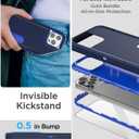 AICase for iPhone 15 Pro Max Case Built-in Stand with Glass Screen Protector,Heavy Duty Drop Protection Full Body Rugged Shockproof Military Protective Tough Durable for iPhone 15 Pro Max 6.7"_2