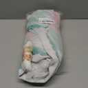 XiDi Dream Star Blackout Curtains for Kids Rooms Girl Princess Curtain for Daughter Bedroom Window (Pink Purple Green, W52 X L72)