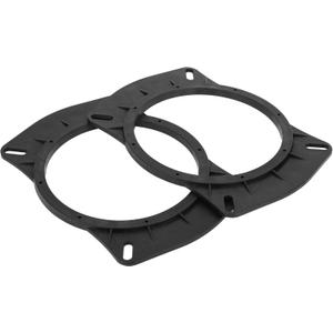 Speaker Spacer Ring 6x9" to 6.5" Tweeter Speaker Adaptor Car Speaker Subwoofer Mounting Spacer Bracket Ring for Nissan Sylphy ABS Black Waterproof