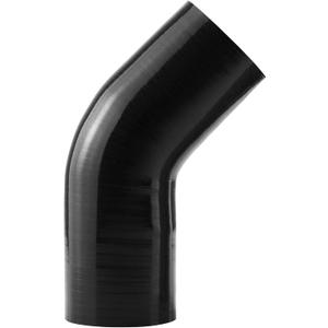 Ucreative 45 Degree Elbow ID: 2.5" (63mm) 4-Ply 5mm Thickness High Performance Silicone Hose Coupler