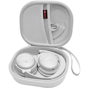 XANAD Hard Case for Bose QuietComfort, QC 45, QC 35 Wireless Noise Cancelling Headphones - White (Gray)