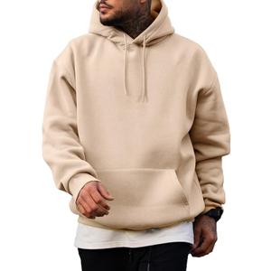JMIERR Mens Casual Cotton Hooded Collar Drawstring Hoodies Pullover Sweatshirts Casual Long Sleeve Shirts, L