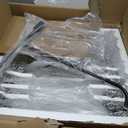 Black Chandelier 24 Light Large Modern Farmhouse Chandeliers for Dining Room Light Fixture, 40" Round Candle Large Chandeliers for High Ceilings Living Room Foyer Entryway