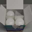 Kasa Smart Light Bulbs that works with Alexa and Google Home, Dimmable Smart LED Bulb, A19, 9W, 800Lumens, Soft White(2700K), CRI90, WiFi 2.4Ghz only, No Hub Required, 4 Count (Pack of 1)(KL110P4)