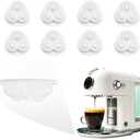 Appliance Sliders - Self-Adhesive Furniture Movers for Kitchen Appliances, Air Fryers, Trash Cans - 360 Swivel Mini Rollers for Easy Moving & Smooth Glide (Nylon, 8)