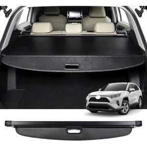 Deluden Retractable Cargo Cover Compatible with Lexus GX 550 GX550 Toyota Land Cruiser 2024 2025 2026 Trunk Accessories Shielding Security Shade Privacy Screen (Carbon Fiber)