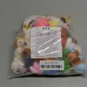 JOYIN 24 Pack Mini Animal Plush Toy Assortment (24 Units 3" Each), Animals Keychain Decoration for Kids, Small Stuffed Animal Bulk for Kids, Carnival Prizes, School Gifts, Party Favor Goodie Bags