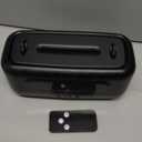 Flame Essential Oil Diffuser Pro Edition (2025 Upgrade), 250ml Ultrasonic Cool Mist Humidifier with 7-Color LED Lights, Timer and Clock for Yoga, Spa, Bedroom Relaxation (Black)