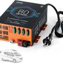 VEVOR RV Converter, 80 Amp, 110V AC to 12V DC RV Power Converter Battery Charger with 4 Stage Smart Charging 13V to 16.5V Adjustable Operating Range, Compatible with Lithium Lead Acid Battery, ETL