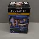 Solar Bug Zapper Outdoor Waterproof, Portable Pest Control Electric Mosquito Zapper Killer with Panel Sensor, Rechargeable Insect Trap Fly Zapper for Home, Patio, Backyard, Camping