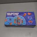 28 Packs Valentines Day Gifts for Kids, Valentines Galaxy Hearts Slime with Valentines Cards Stress Relief Fidget Toy School Classroom Prizes Gifts for Kids Boy Girl Valentine Party Favors