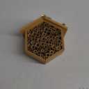 vensovo Mason Bee House - Natural Bamboo Bee Habitat Hotel for Carpenter, Pollinating, Leaf Cutter Bees