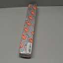 DISEN Extra Long Flex Head Ratcheting Wrench set, 6Pcs Double Box End Long Reach Ratchet Wrench Set Metric 8-19mm, CRV Steel, with Pouch, Gifts for Father, Man (Single Jointed Set (Silver))