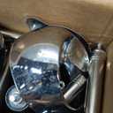 CO-Z 2pc Adjustable Ash Tray Set, 2-in-1 Standing Ashtray for Outside Patio Indoor Use, 20"-35" Windproof Freestanding Tabletop Cigarette Butt Disposal, Covered Ash Holder with Weighted Base, Black