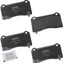 Bendix Priority1 CFC2195 Ceramic Front Brake Pads for Tesla 3 2023-2017, Y 2022-2021