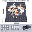 Supfitness Extra Large Picnic Blankets Waterproof Foldable (60 "x 80") Beach Blanket Waterproof Sandproof,3-Layer Thicking Mat Outdoor Packable Camping Blanket