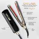 CHI Lava MiniStyler, Ceramic Hair Straightener for Long-Lasting Shine, Perfect for Daily Use & Travel, 1.5 Iron