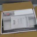 Bread Box for Kitchen Countertop: Bamboo Bread Storage Container for Homemade Bread, 2 Layer Breadbox, Large Bread Keeper Holder, Black