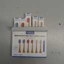 Bamboo Electric Toothbrush Heads, Plant-Based Soft Bristles Electric Toothbrush Replacement Heads, Compatible with Philips Sonicare (Mix and Match 3 Colors)