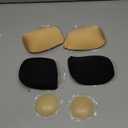 2025 Push Up Sticky Bra, 2 Pack Reusable Adhesive Invisible Backless Strapless Bra (Nude+black)