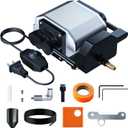 GEEKBEE Air Assist for Laser Cutter and Engraver, Air Assist Pump Kit, Adjustable 30L/Min, Air Assist for XTool D1, D1 Pro, Other Laser Cutter and CNC Cutting, Remove Smoke and Dust,Protect Laser Lens