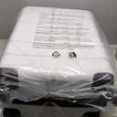 OLIXIS Hardside Luggage with Spinner Wheels Expandable and TSA Lock Hard Shell Lightweight Roller Suitcase, Black, 28-Inch (28-Inch)