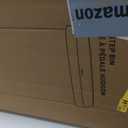 EKO Hudson Matte Stainless 75 Liter/20 Gallon Step Can with Rear Bag Storage Compartment