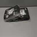 2 x 100Pcs Halloween Paper Napkin Skull Rose Crow Disposable Luncheon Napkin Double-Sided White Black Dinner Napkin for Home Party Table Decor