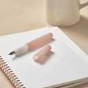 Pilot Kakuno Fountain Pen Madoromi Color Series, Gold (Smiley Face) Medium Nib, Perfect for Beginners and Creative Expression, Ivory, PFKA-1MDIM