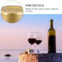 ABOOFAN Wine Bottle Heat Shrink Caps 1.29 Inch Plastic Wine Sealing Film Covers for Bottling Home Brewing Sealer Accessories