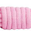 Oval Athletic Shoelaces Half Round Shoe Laces for Sneakers Running Shoes Sport Shoe Strings 23 Color (28"(70cm), Light Pink)