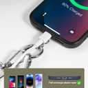 Tiostep Clip and Go Strap for Phone with Wallet Crossbody Phone Lanyard Adjustable and Detachable RFID Wristlet Wallet with ID Window and Zipper, Black