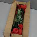 Hollyone 10 Heads Red Poppy Flowers Artificial 2Pcs Fake Poppies Flowers Bouquets with 7 Heads Full Bloom Poppy & 3 Buds Bouquet Stems Faux Floral Flower Arrangement for Party Table Home Decoration