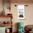 Voatok Nanny Gifts Kitchen Towels, Nanny Gifts from Grandkids Granddaughters Grandsons Hand Towels, Best Grandma Gift for Christmas Birthday Dish Tea Towels for Kitchen, 16x24 Inches