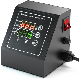 Heat Press Control Box for Heat Transfer Sublimation Print Machine(LED Display,Auto-Timing), Black (Ey-HDB0067)