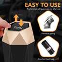 Car Trash Can with Lid - 2-Pack, Interior Accessories for Vehicles, Leakproof Garbage Can with 30 Detachable Trash Bags, Multipurpose Organizers and Storage Solutions for Home and Office