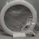 Ring Light 22inch Kit: Ring Light Tripod for iPhone ipad,with 75" Tripod/LCD Display/4 Phone Tablet Clips/2 USB Ports,LED RingLight for Barber Makeup Tattoo TikTok Video Recording Vlog (White)