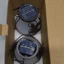Solar Lanterns, Outdoor Hanging Solar Vintage Metal Hummingbird Lantern, Landscape Light with LED Flickering Flameless Candles, Kerosene Lights for Garden Yard Festive Decoration (2 PCS - Hummingbird)
