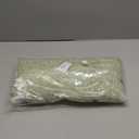 ZeeMart Hemstitched Embroidery Striped Boho Tablecloth 60x120 Inch Light Green, Heavy Weight Farmhouse Burlap Linen Sage Tablecloth, Wrinkle Resistant Washable Table Cloth for Rectangle Table