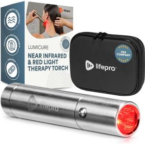 LifePro Infrared & Red Light Therapy for Body Joints & Muscles Wellness Support, Portable Red Light Therapy Device, Near Infrared Light Therapy for Body & Face - Use 3 wavelengths
