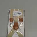 Pet Soft Dog Suspenders 2 Pieces Female Dog Diaper Suspenders for Dogs Diaper Keeper Suspender for Dogs Skirt, Doggy Dress (Brown & Burgundy, M/L)