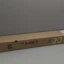 QLLY 28 inch Adjustable Metal Desk Legs, Office Table Furniture Leg Set, Set of 4 (Black)